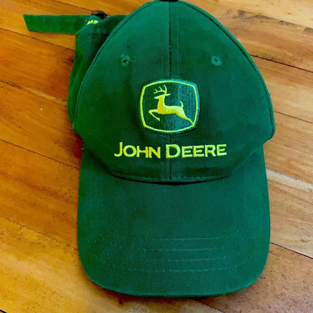 John Deere baseball hat great condition authentic for CHILD
